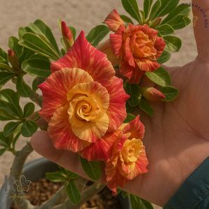 Podadinha - Rosa do Deserto Pôr do Sol